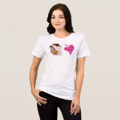 Ik hou van je Mam Valentijnse cadeau T shirt (Voorkant volledig)