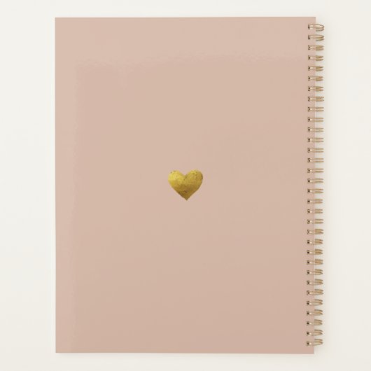 Ik hou van je, mama, altijd een foto planner (Achterkant)