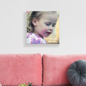 Ik hou van je mama canvas afdruk (Insitu (Woonkamer))