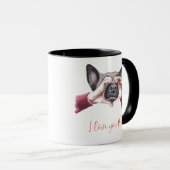 "Ik hou van je mama!" Dog mama Mok (Voorkant rechts)