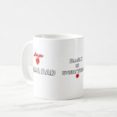 Ik hou van je mama en papa Mok | Waardering van he (Voorkant links)