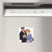 Ik hou van je, mama Girl Magneet (Insitu (Vaatwasser))