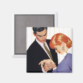 Ik hou van je, mama Girl Magneet (Voorkant / Achterkant)