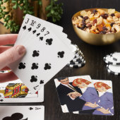 Ik hou van je, mama Girl Pokerkaarten (Insitu)