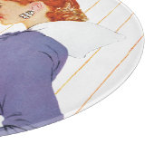 Ik hou van je, mama Girl Snijplank (Hoek)