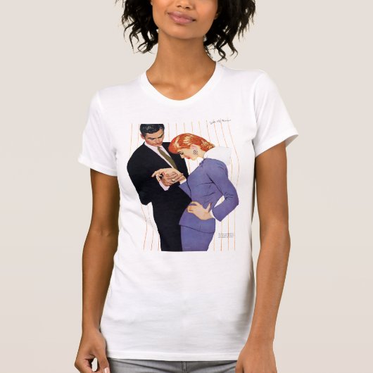 Ik hou van je, mama Girl T-shirt (Voorkant)