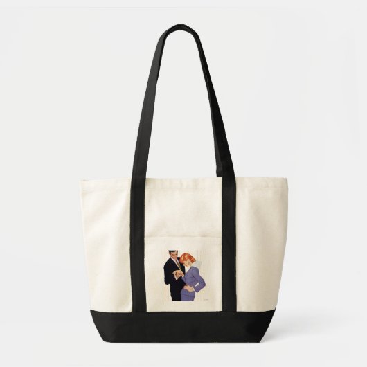 Ik hou van je, mama Girl Tote Bag (Voorkant)