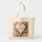 Ik hou van je mama grote tote bag (Voorkant)