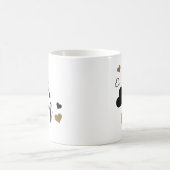 Ik hou van je, mama Heart Design Koffiemok (Center)