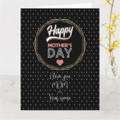 Ik hou van je mama kaart (Gele Bloem)
