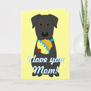 Ik hou van je mama! kaart