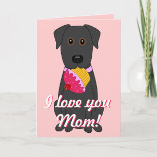 Ik hou van je mama! kaart