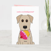 Ik hou van je mama! kaart (Achterkant)