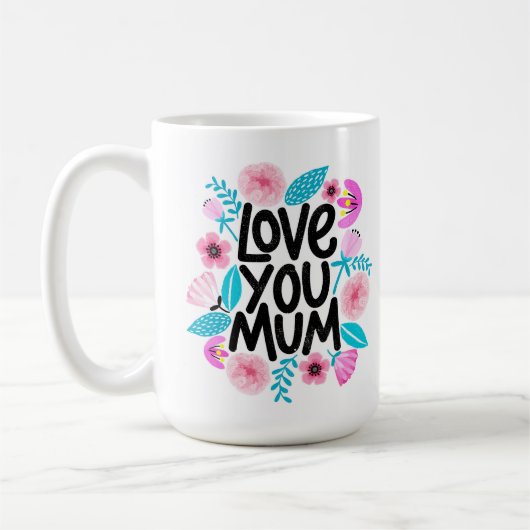 Ik hou van je mama koffie Mok (Links)