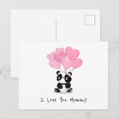 Ik hou van je mama Moederdag | BRIEFKAART (Voorkant / Achterkant)