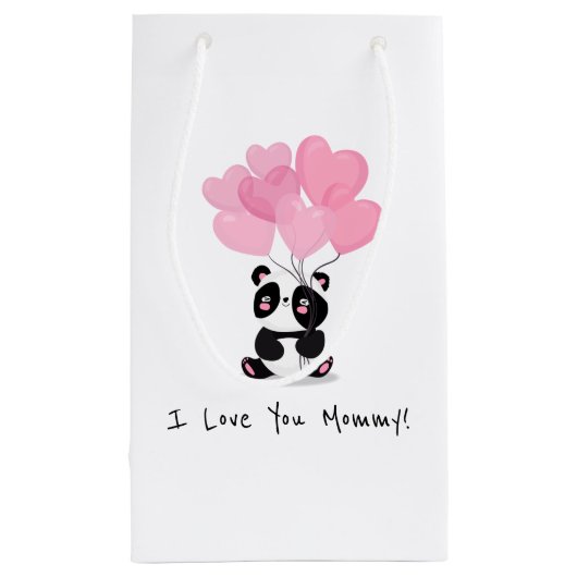 Ik hou van je, mama Moederdag | Cadeautasje (Achterkant)