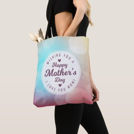 Ik hou van je mama Moederdag | CANVAS TAS (Dichtbij)