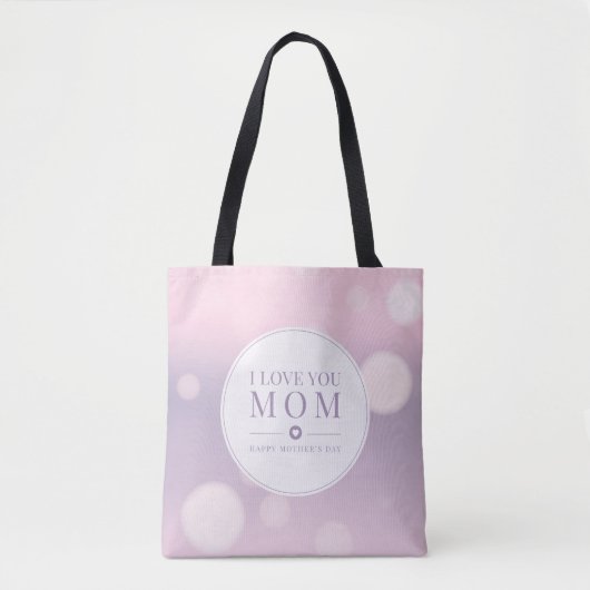 Ik hou van je mama Moederdag | CANVAS TAS (Voorkant)