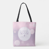 Ik hou van je mama Moederdag | CANVAS TAS (Achterkant)