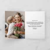 Ik hou van je, mama moederdag Floral Kaart (Binnen)