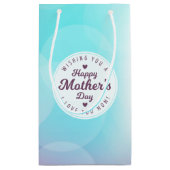 Ik hou van je mama Moederdag | Gift Bag Klein Cadeauzakje (Achterkant)