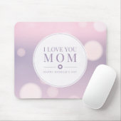 Ik hou van je mama Moederdag | MUISMAT (Met muis)