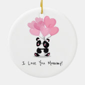 Ik hou van je mama Moederdag | ORNAMENT (Achterkant)