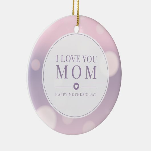 Ik hou van je mama Moederdag | ORNAMENT (Rechts)