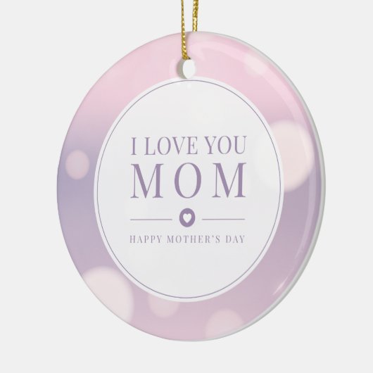Ik hou van je mama Moederdag | ORNAMENT (Links)
