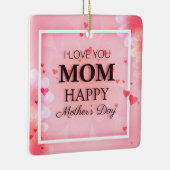 Ik hou van je mama Moederdag | ORNAMENT (Rechts)