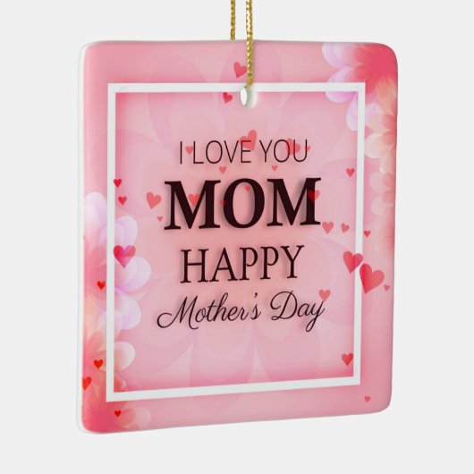 Ik hou van je mama Moederdag | ORNAMENT (Rechts)