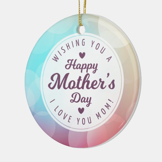 Ik hou van je mama Moederdag | ORNAMENT (Links)