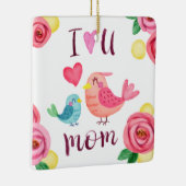 Ik hou van je mama Moederdag | ORNAMENT (Rechts)