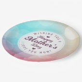 Ik hou van je mama Moederdag | Papieren Bord (Gekanteld)