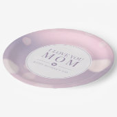 Ik hou van je mama Moederdag | Papieren Bord (Gekanteld)