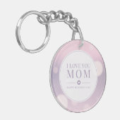 Ik hou van je mama Moederdag | SLEUTELHANGER (Voorkant Links)