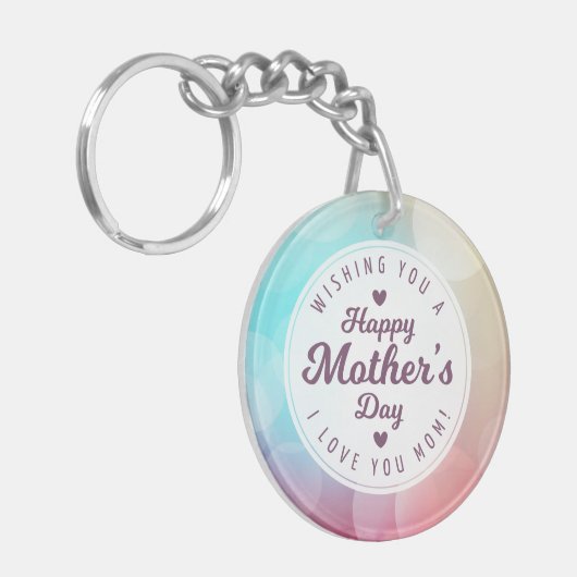 Ik hou van je mama Moederdag | SLEUTELHANGER (Voorkant Links)