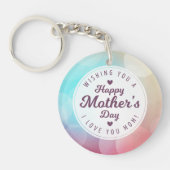 Ik hou van je mama Moederdag | SLEUTELHANGER (Voorkant)