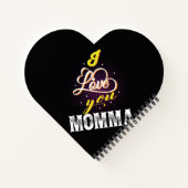ik hou van je mama notitieboek (Achterkant)