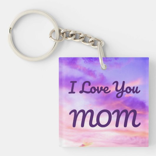 Ik hou van je mama sleutelhanger (voorkant)