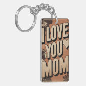 ik hou van je mama sleutelhanger (Voorkant Links)