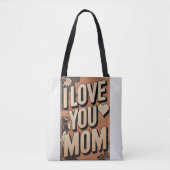 ik hou van je mama tote bag (Voorkant)