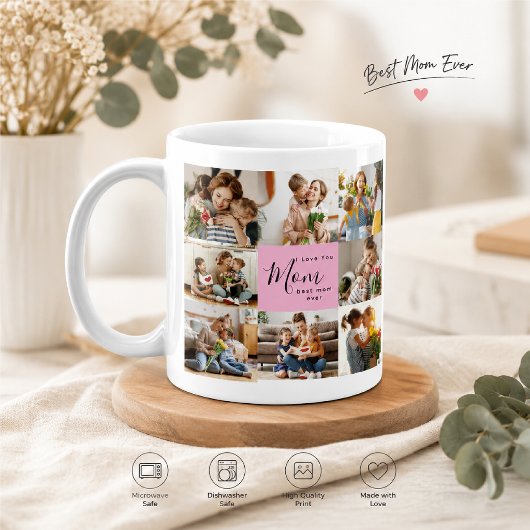 ik hou van je mama voor moederdag koffiemok