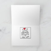 "IK HOU VAN JE" MAN ELKE DAG KAART (Binnen)