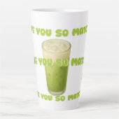 IK HOU VAN JE, MATCHA, GROENE THEE LIEFDE LATTE MOK (Voorkant)