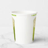 IK HOU VAN JE, MATCHA, GROENE THEE LIEFDE PAPIEREN BEKERS (Rechts)