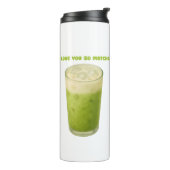 IK HOU VAN JE, MATCHA, GROENE THEE LIEFDE THERMOSBEKER (Gedraaid links)