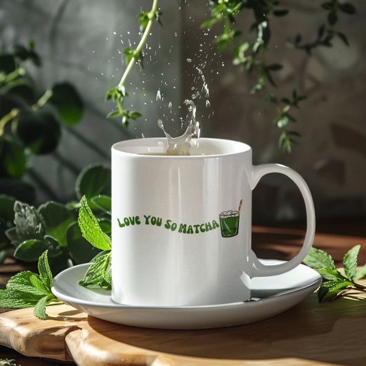 Ik hou van je, Matcha Koffiemok