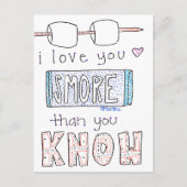 Ik hou van je meer Briefkaart (Voorkant)