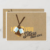 Ik hou van je meer dan ooit - Weddenschap Kaart (Voorkant / Achterkant)